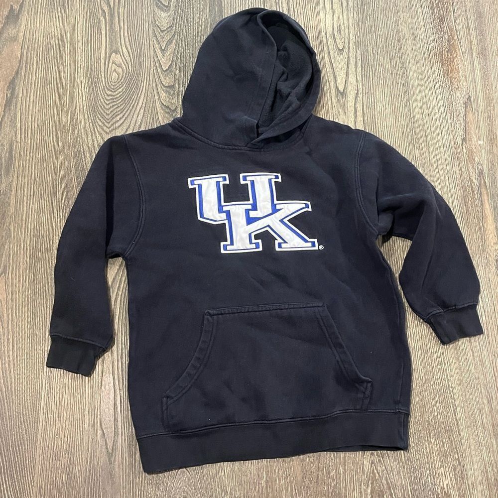Genuine Stuff Youth Boys Sweatshirt Long Sleeve Pullover Hoodies Black Size S